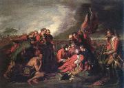 Benjamin West the death of general wolfe oil painting